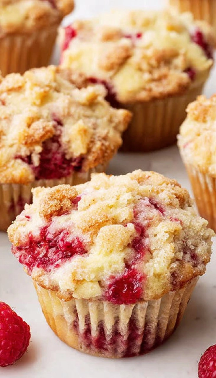 Double Raspberry Muffins