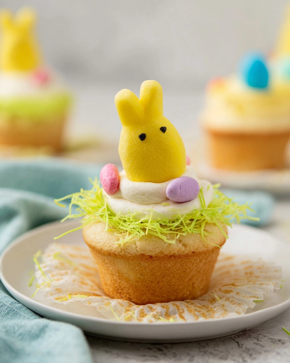 Easter Peep Cupcakes