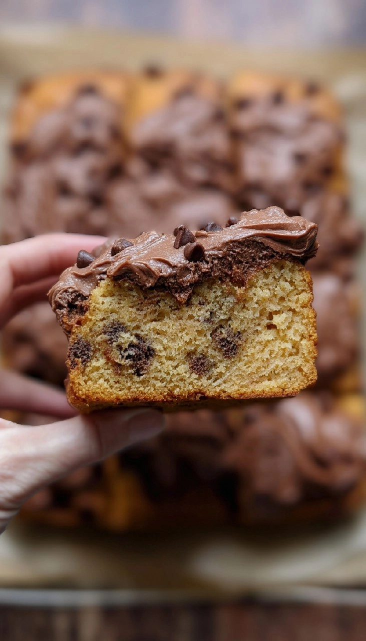 Easy Chocolate Chip Cake with Oil