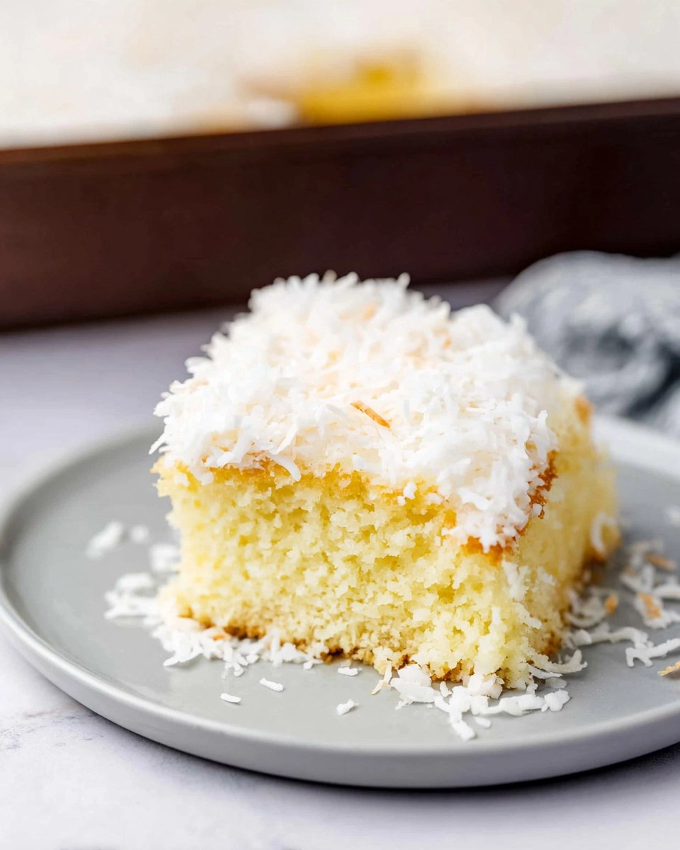 Easy Coconut Cake