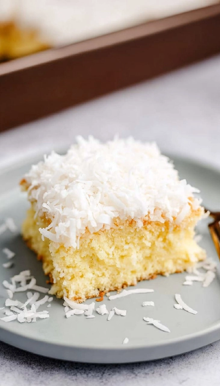 Easy Coconut Cake