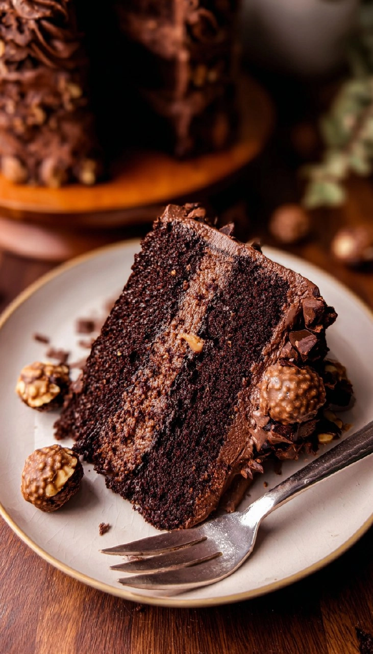 Ferrero Rocher Cake