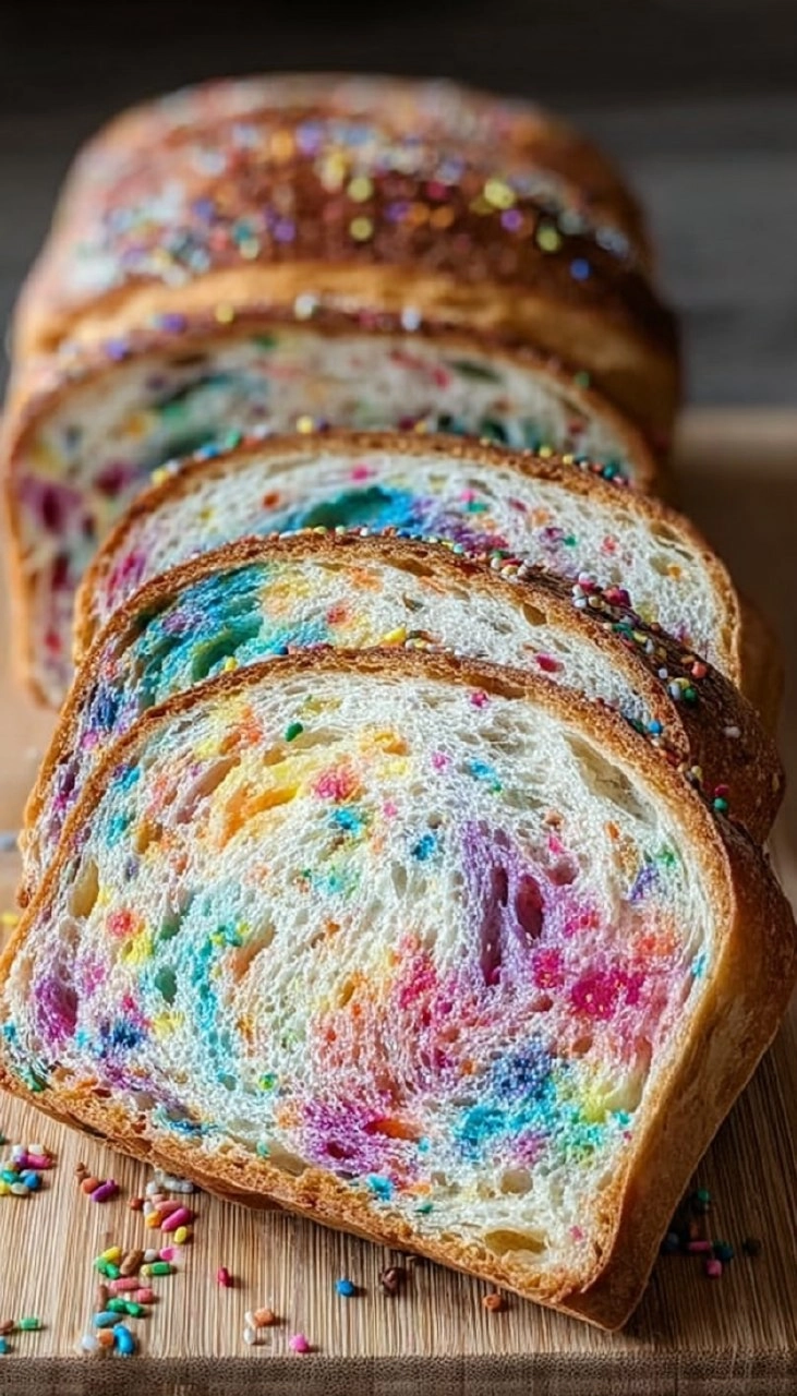 Funfetti Sourdough Bread