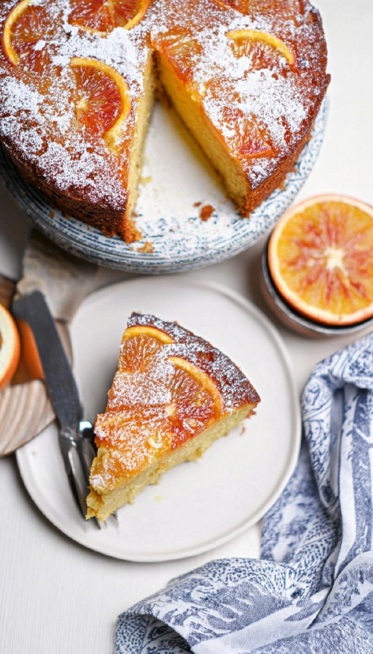 Glazed Blood Orange Olive Oil Cake (Ultra Moist Winter Citrus Loaf)