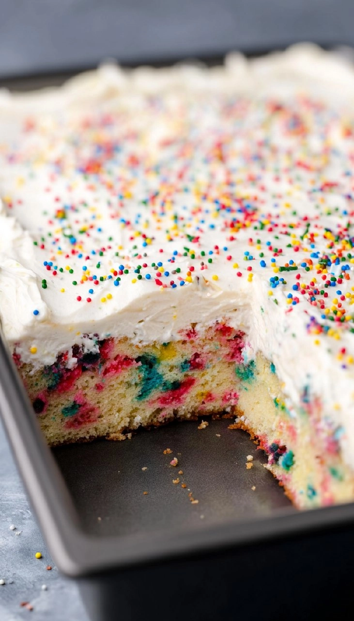 Homemade Funfetti Cake