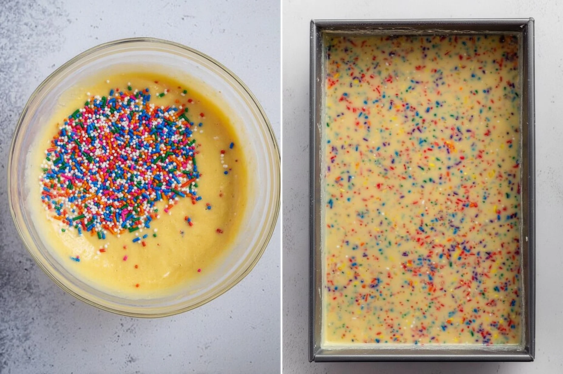 Homemade Funfetti Cake