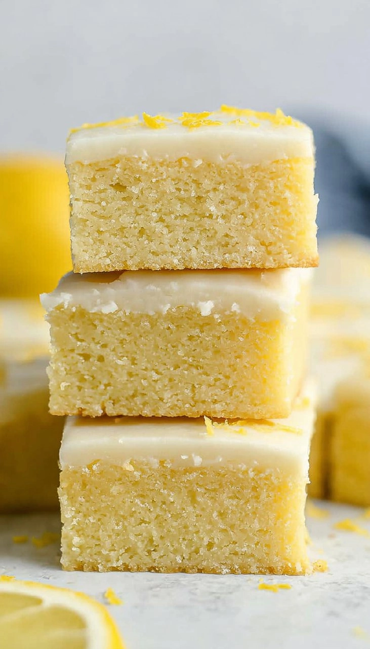 Lemon Sugar Cookie Bars