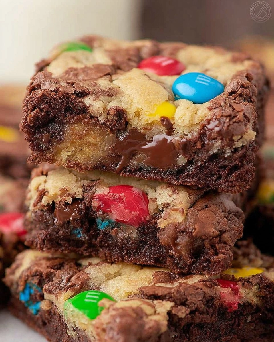 M&M Brookies (Brownie Cookies)
