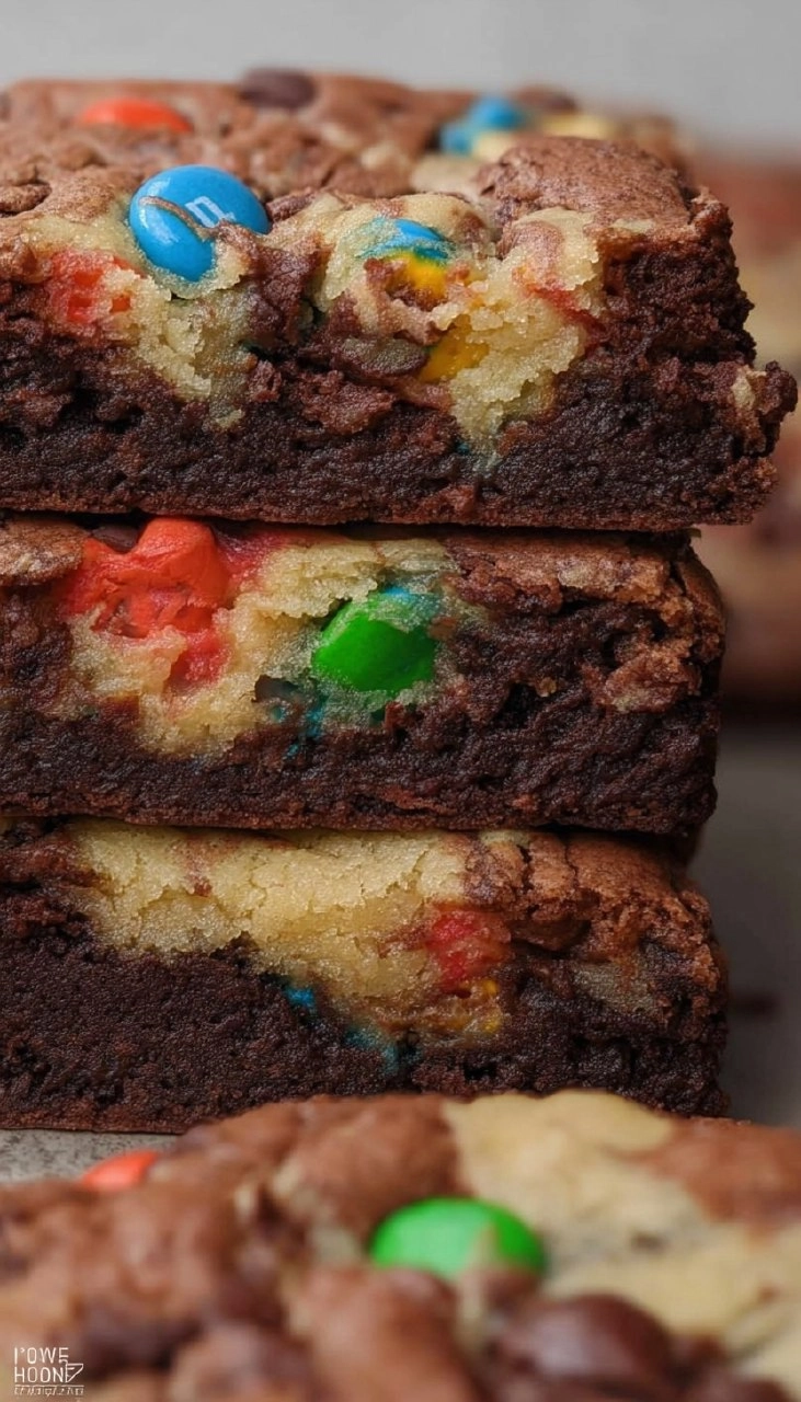 M&M Brookies (Brownie Cookies)