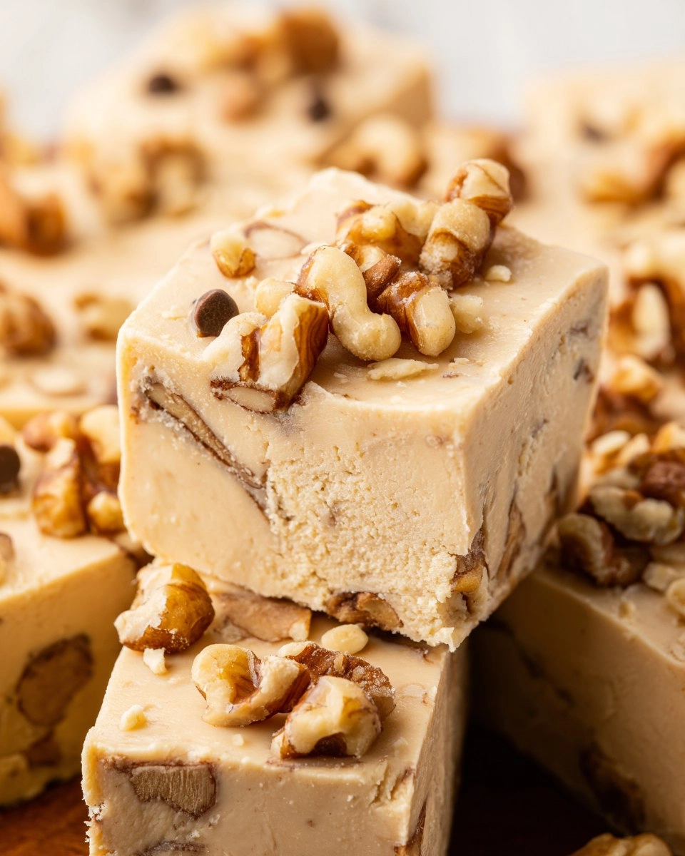 Maple Fudge Made with Real Maple Syrup