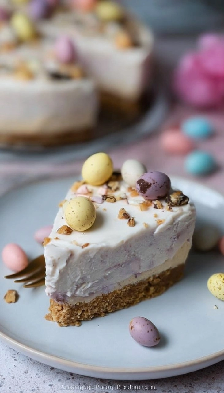 Mini Egg Mini Cheesecake (Small batch bakes)