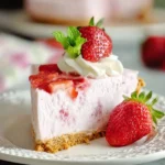 No-Bake-Frozen-Strawberry-Pie-Recipe