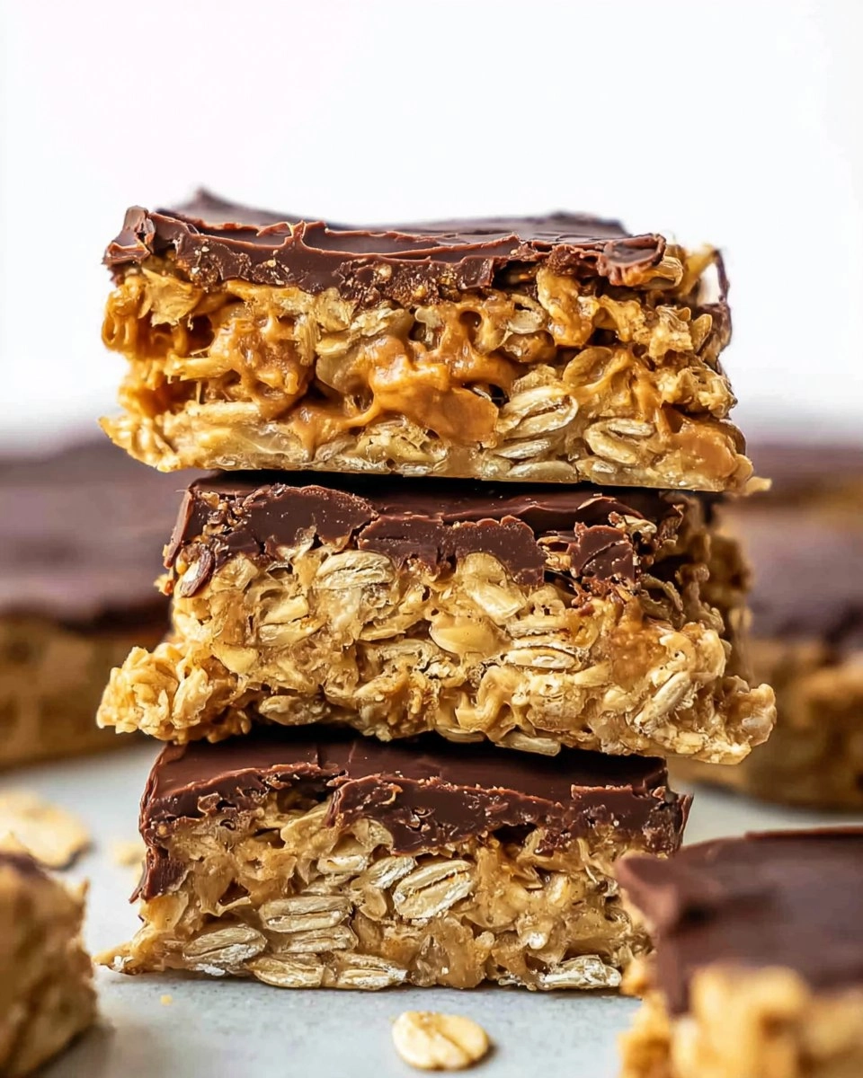 No-Bake Peanut Butter Oat Bars
