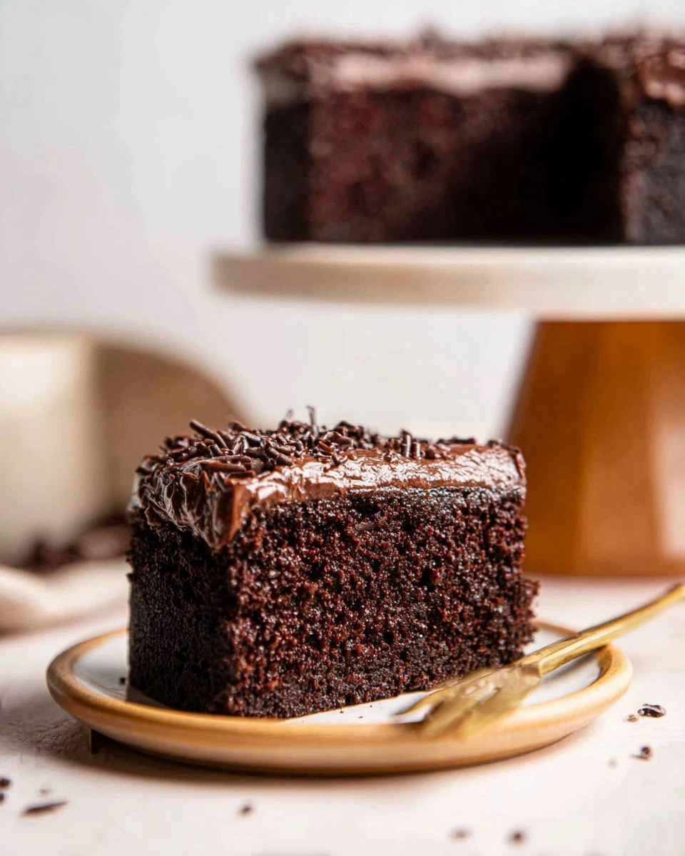 Sour Cream Chocolate Cake