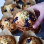 Sourdough-discard-blueberry-muffins-Recipe