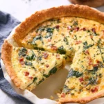 Spinach-and-Bacon-Quiche-Recipe