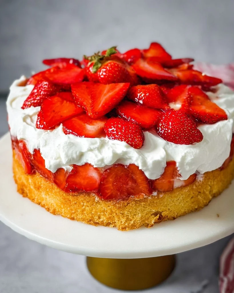 Strawberry-Shortcake-Cake-Recipe
