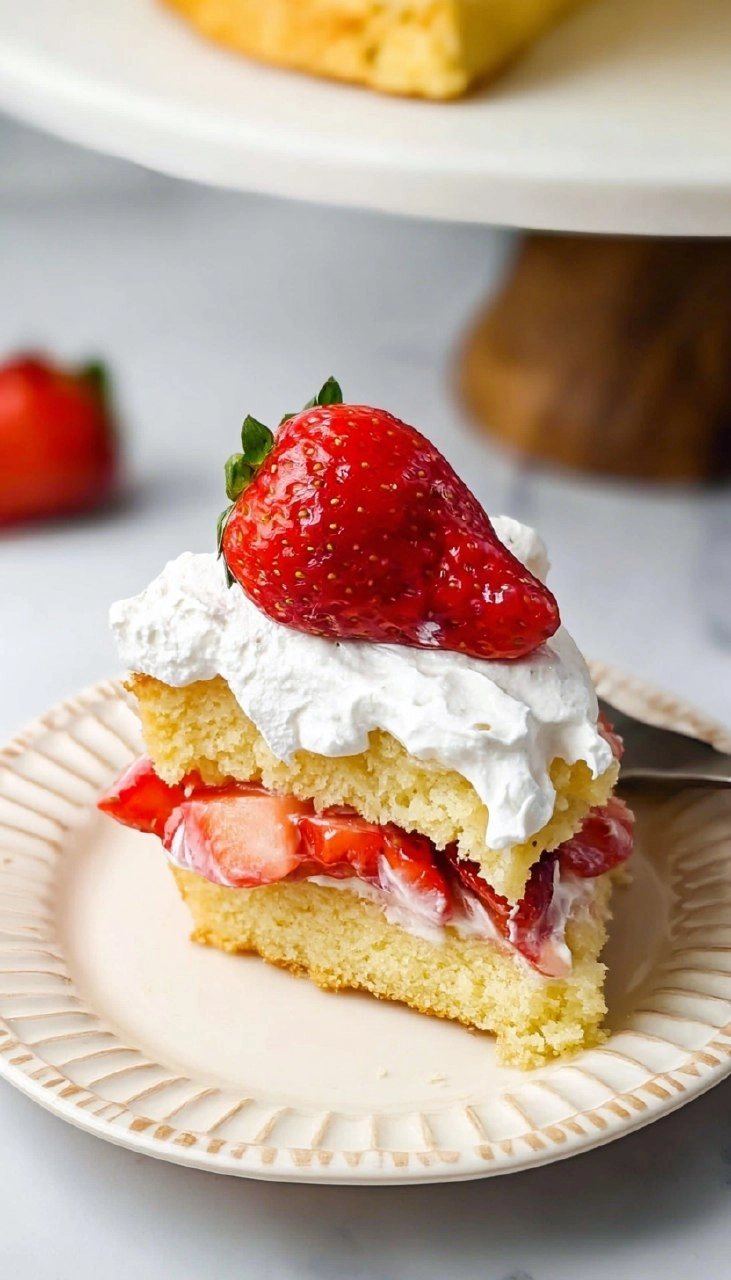 Strawberry Shortcake Cake