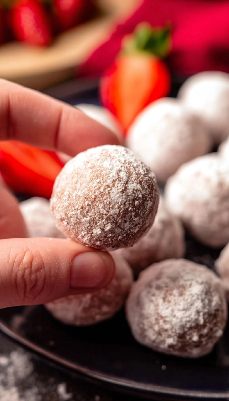 Strawberry Truffles