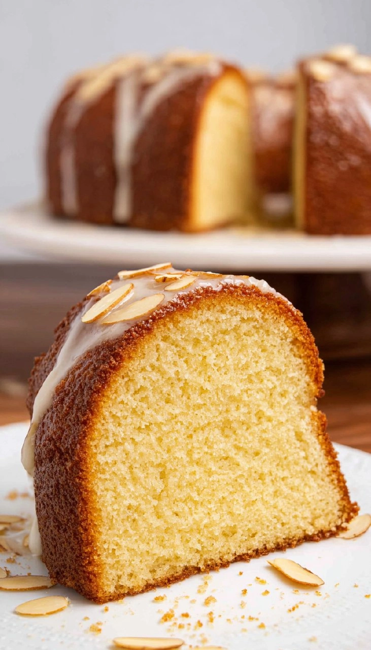 The Best Almond Pound Cake