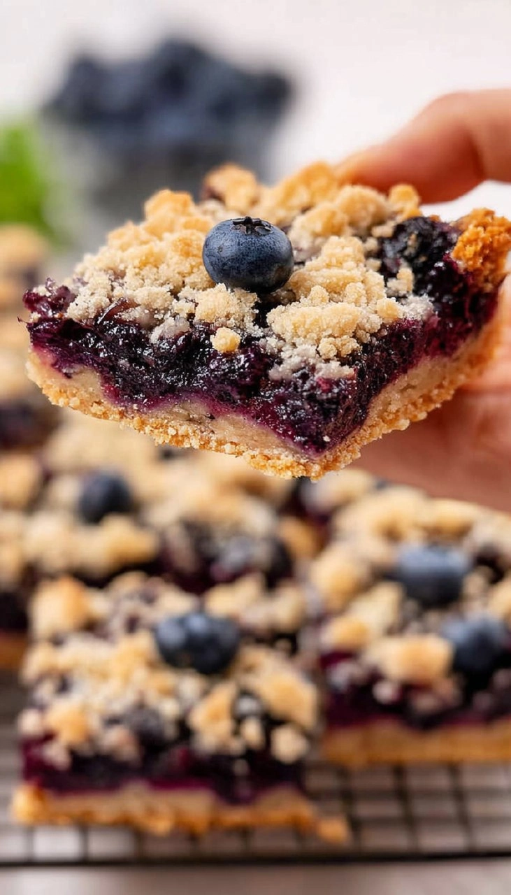 Blueberry Crumb Bars