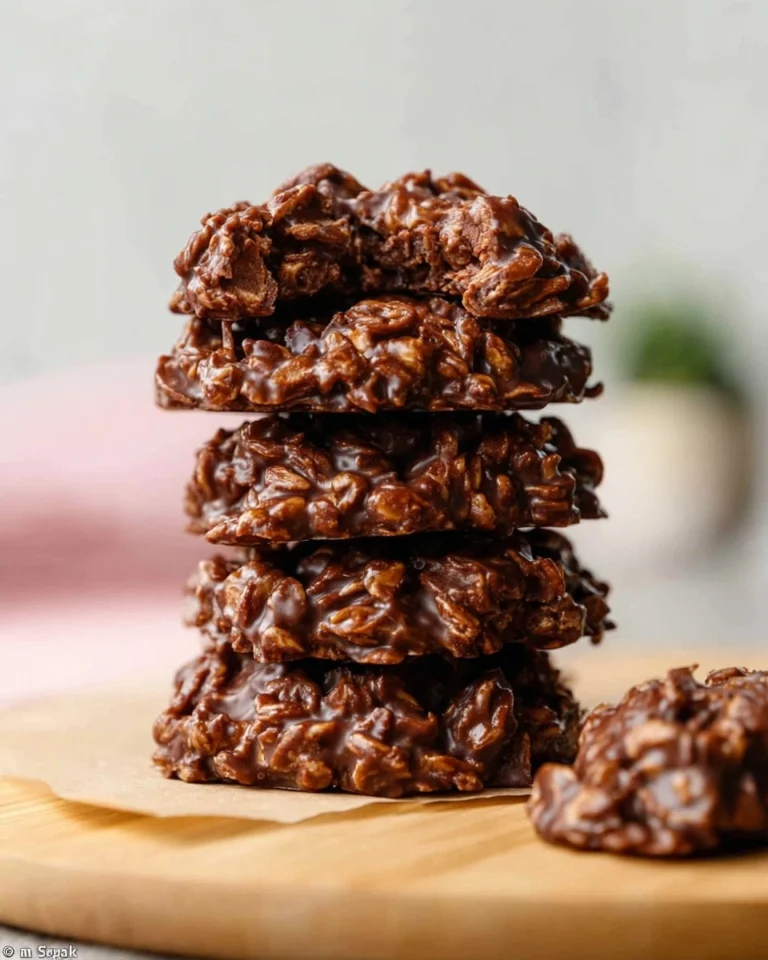 Chocolate Peanut Butter No-Bake Cookies 8 Chocolate-Peanut-Butter-No-Bake-Cookies-Recipe