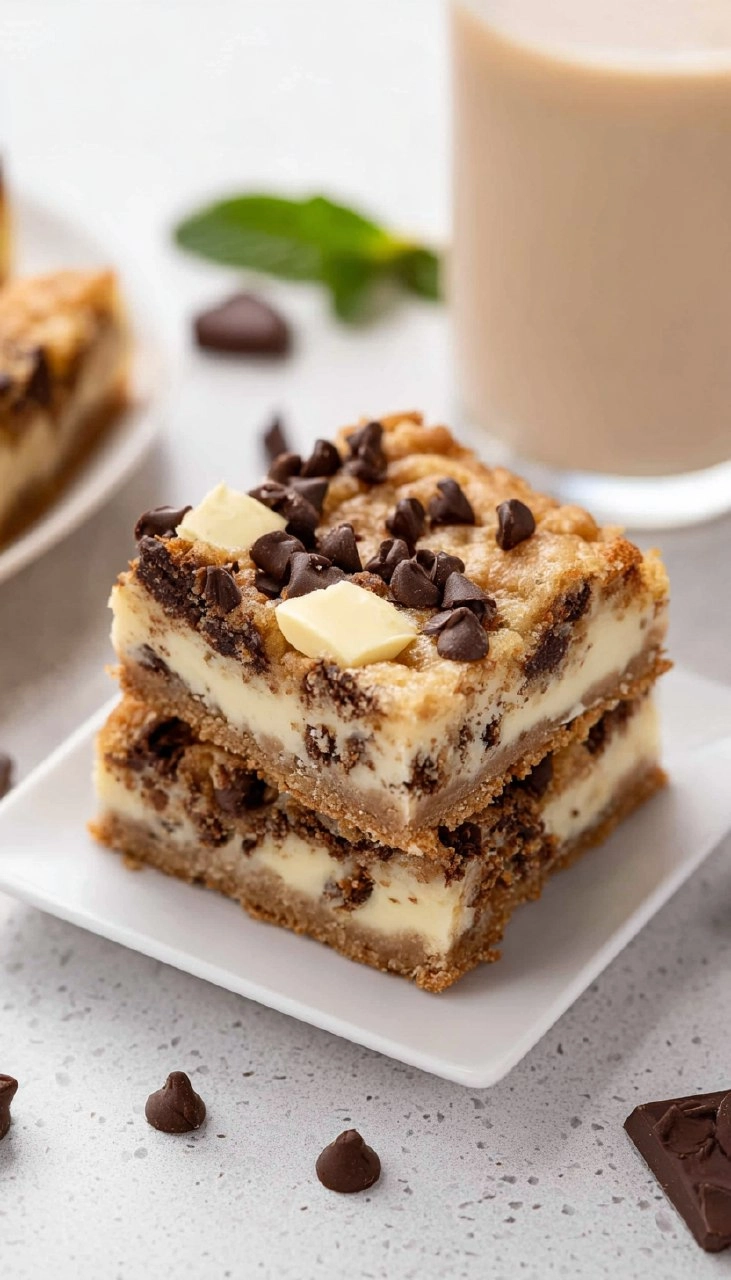 Cookie Dough Cheesecake Bars