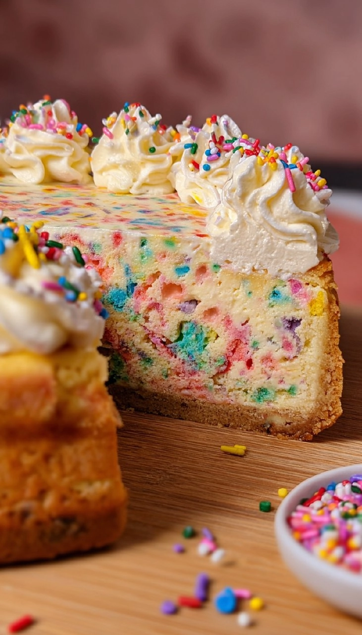 Funfetti Cake Cheesecake