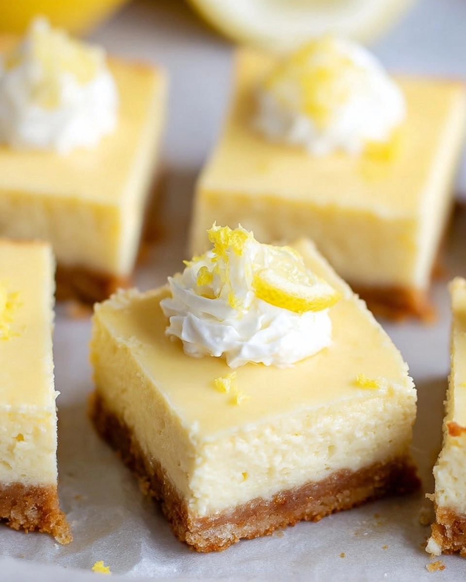 Lemon Cheesecake Bars