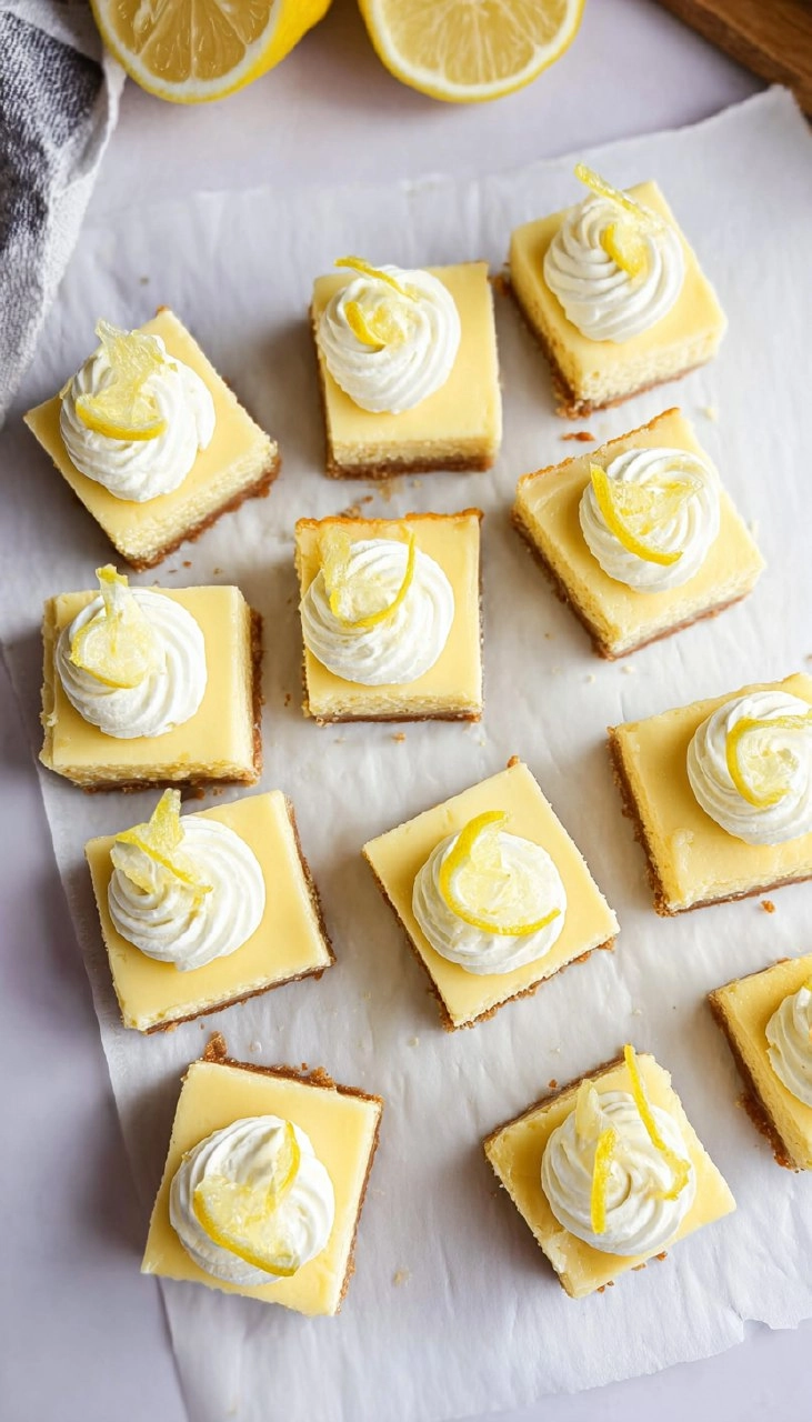 Lemon Cheesecake Bars