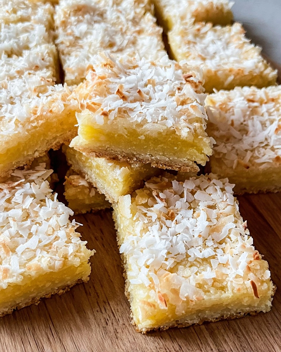 Lemon Coconut Bars