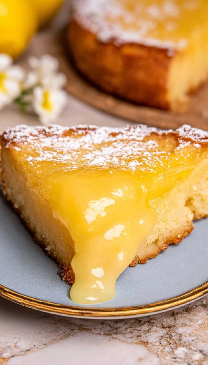 Lemon Gooey Butter Cake