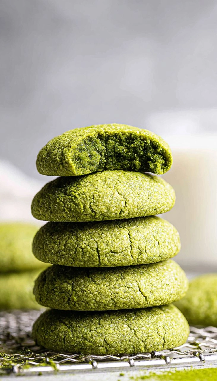 Matcha Green Tea Cookies 65 Matcha Green Tea Cookies
