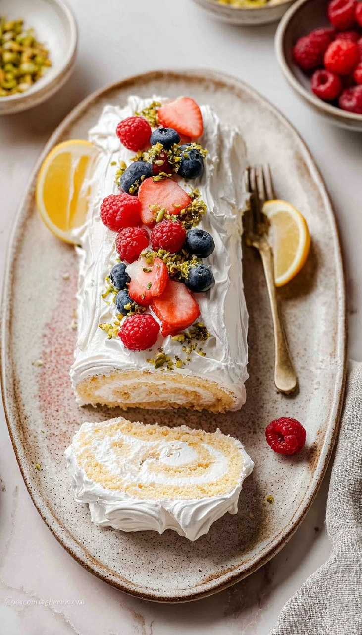 Meringue Roulade