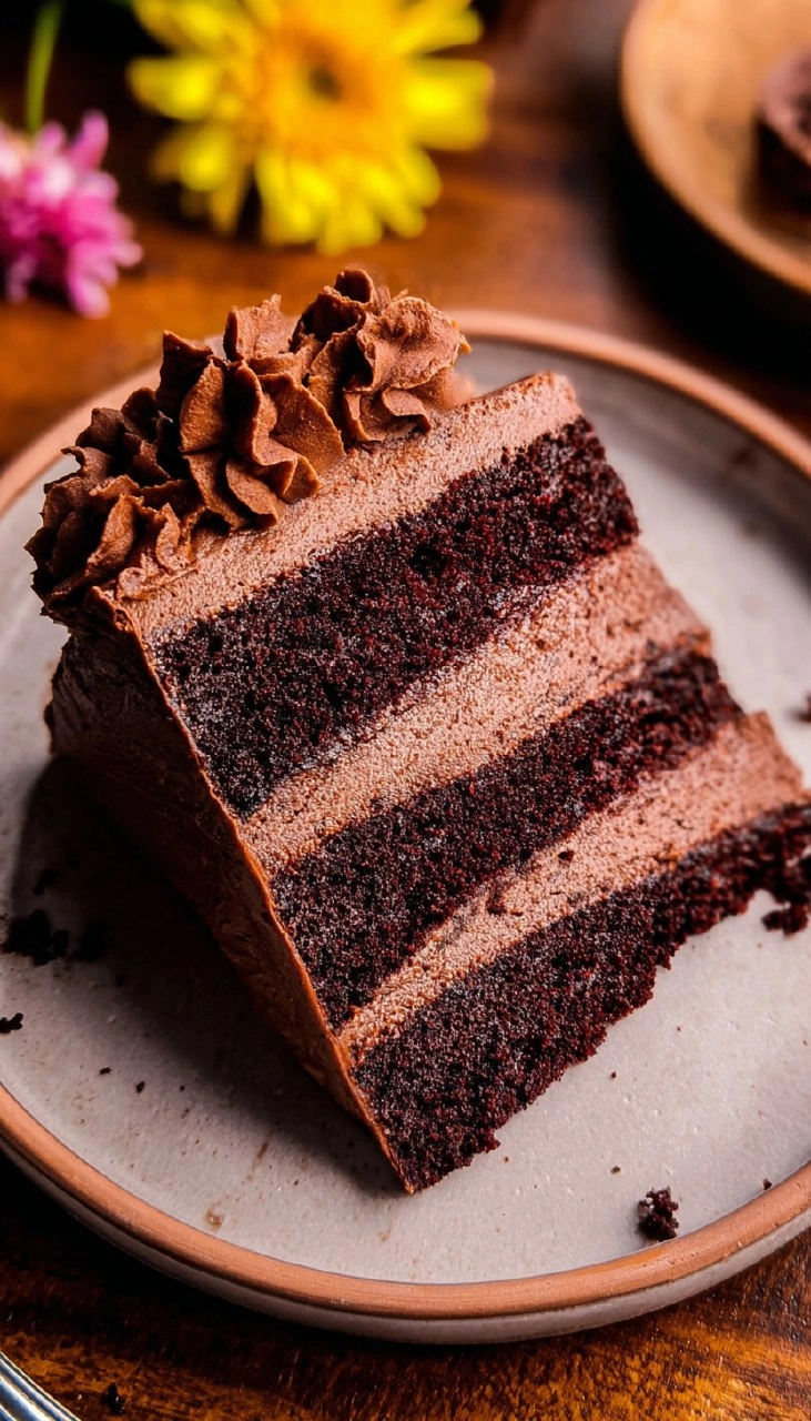 Moist Triple Chocolate Cake 153 Moist Triple Chocolate Cake