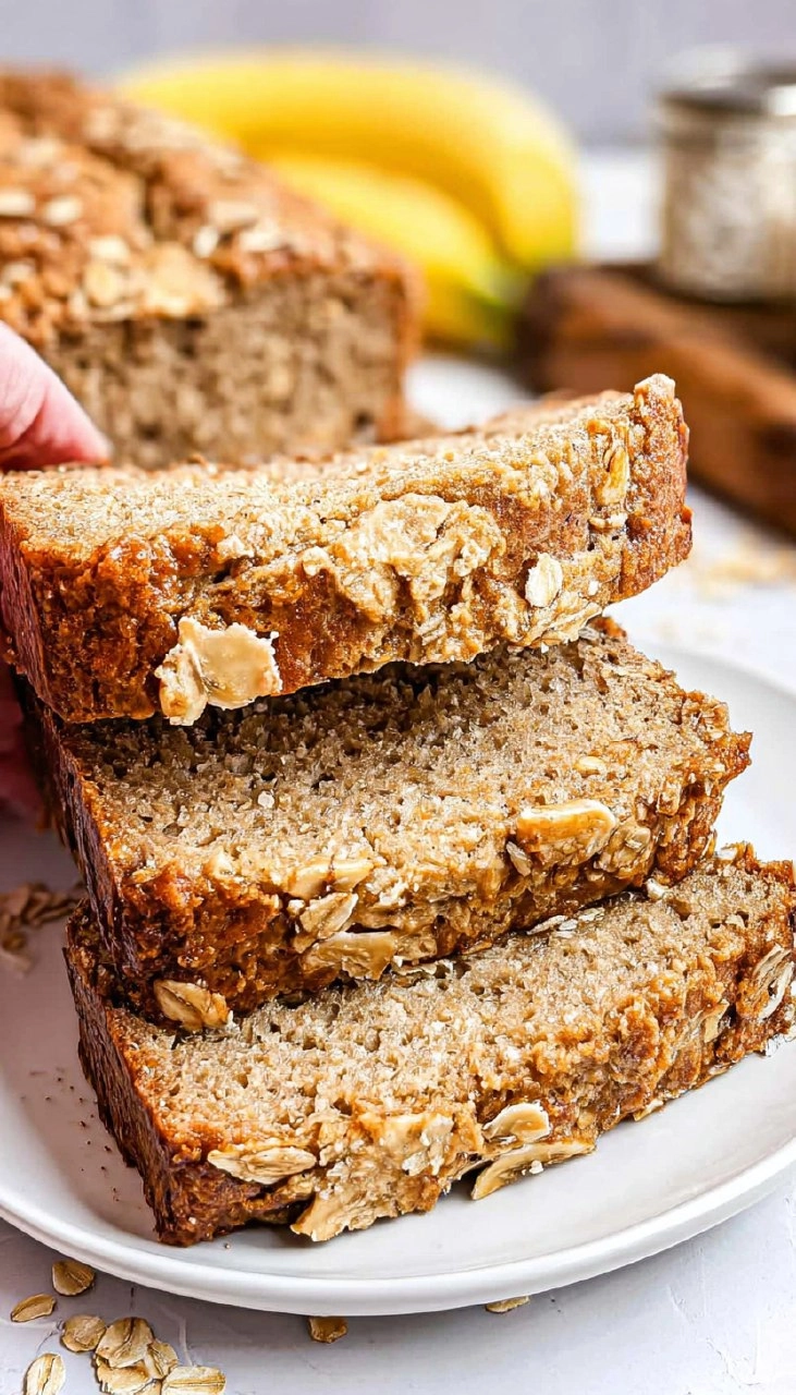 Oatmeal Banana Bread