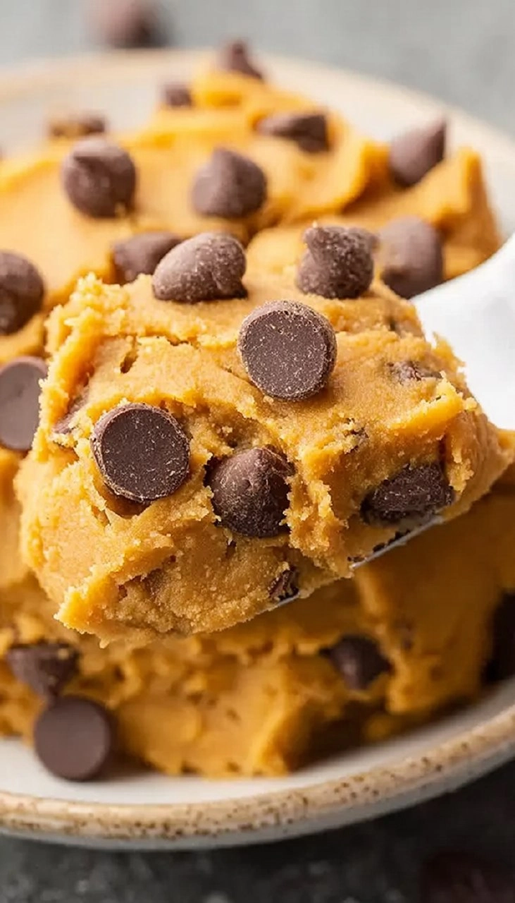 Pumpkin Pie Edible Cookie Dough