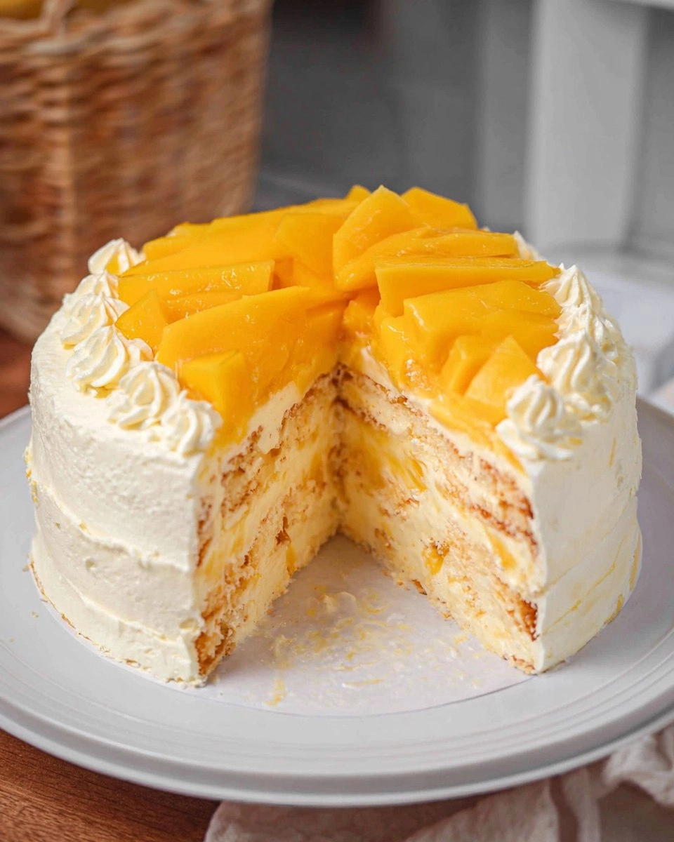 The SOFTEST Mango Cake