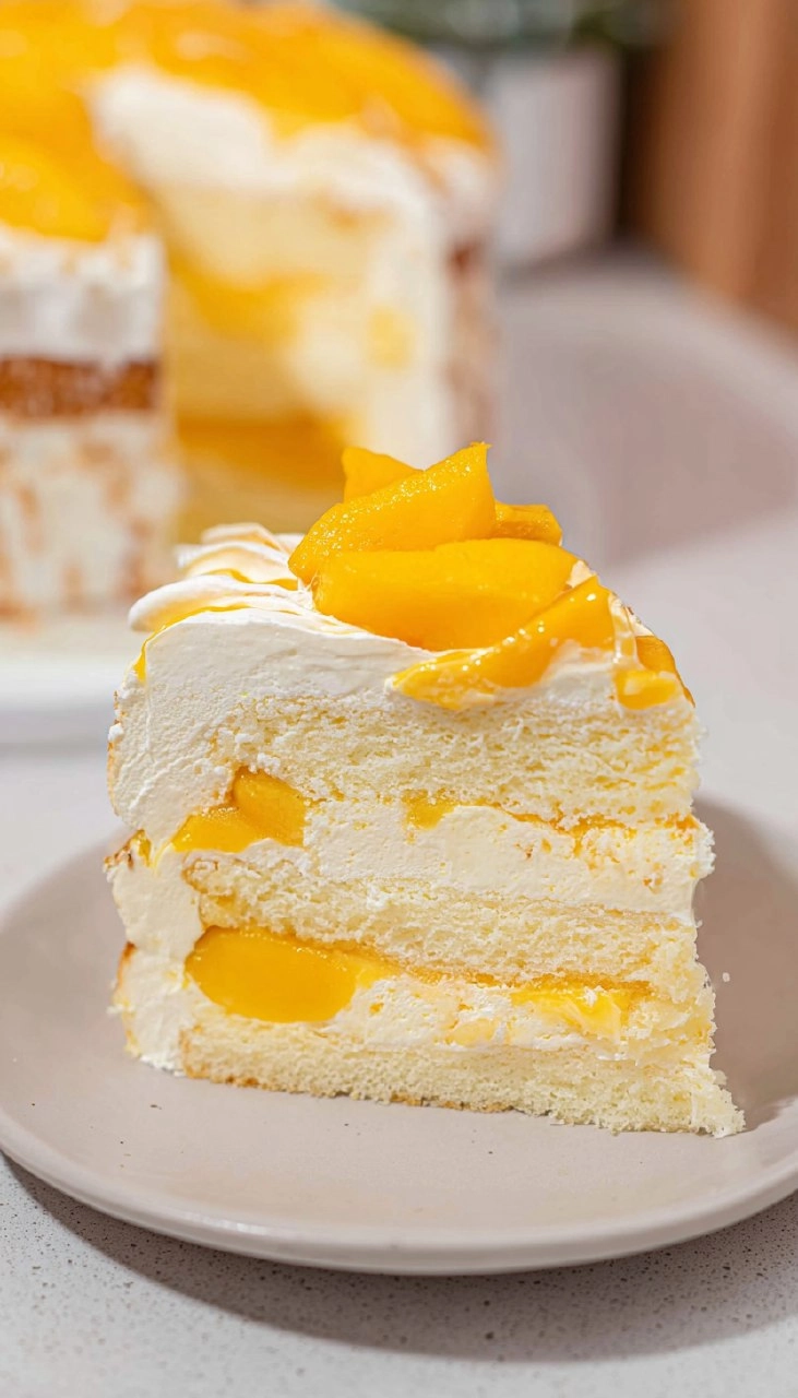 The SOFTEST Mango Cake
