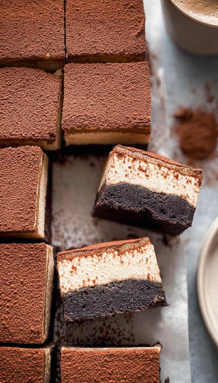 Tiramisu Brownies