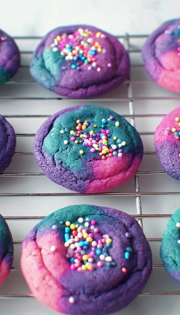 Vibrant &amp; Chewy Tie-Dye Sugar Cookies