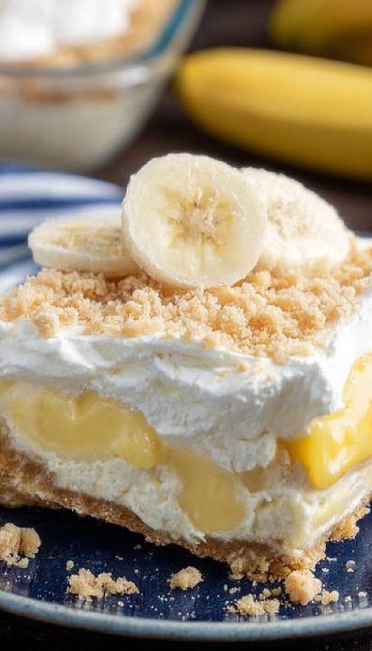 Banana Pudding Pie (No Bake) 77 Banana Pudding Pie (No Bake)