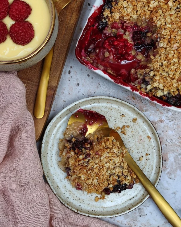 Berry crumble and homemade custard 5 Berry-crumble-and-homemade-custard-Recipe