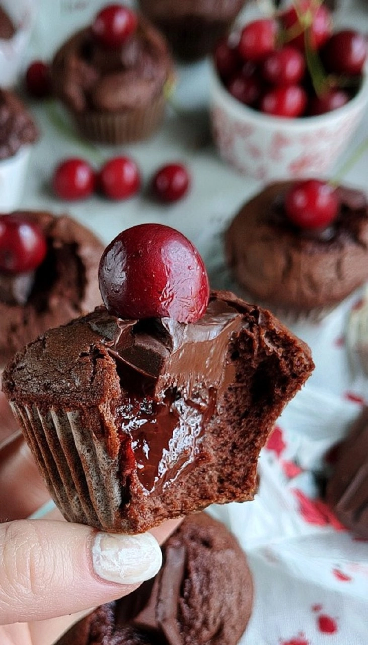 Black Forest Muffins 93 Black Forest Muffins