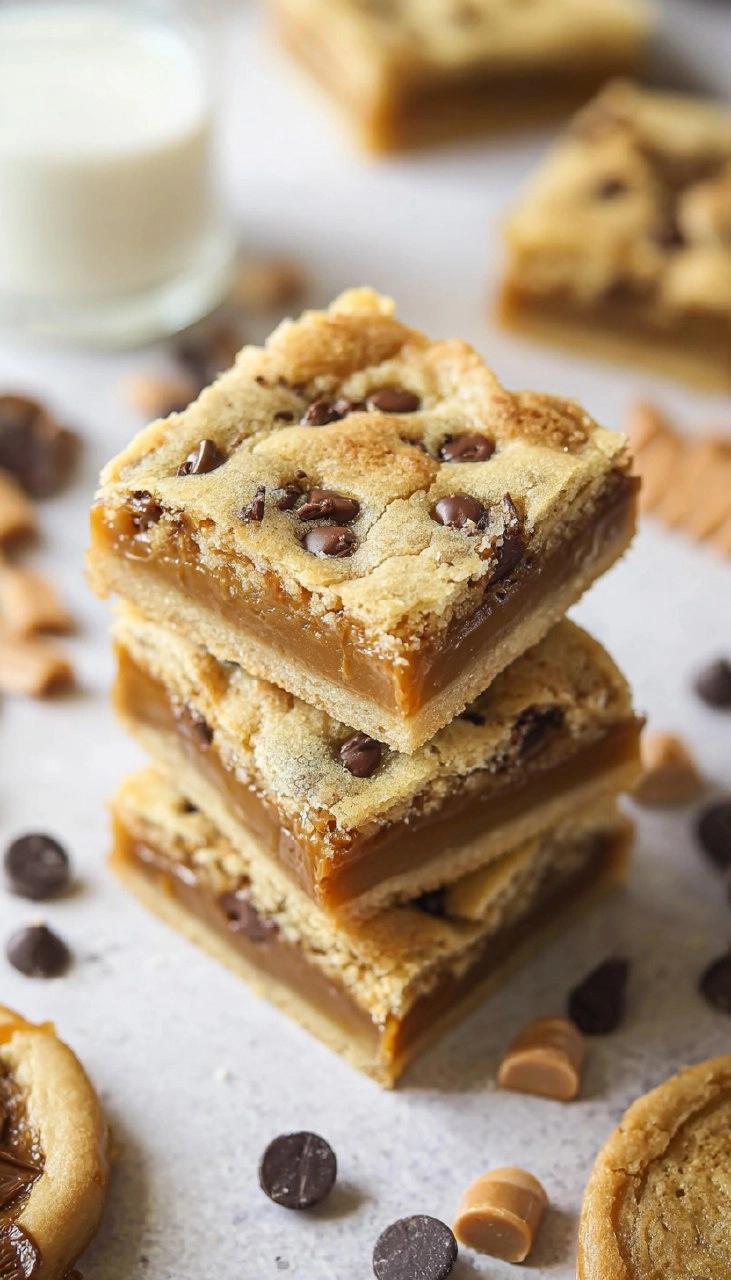 Caramel Cookie Bars