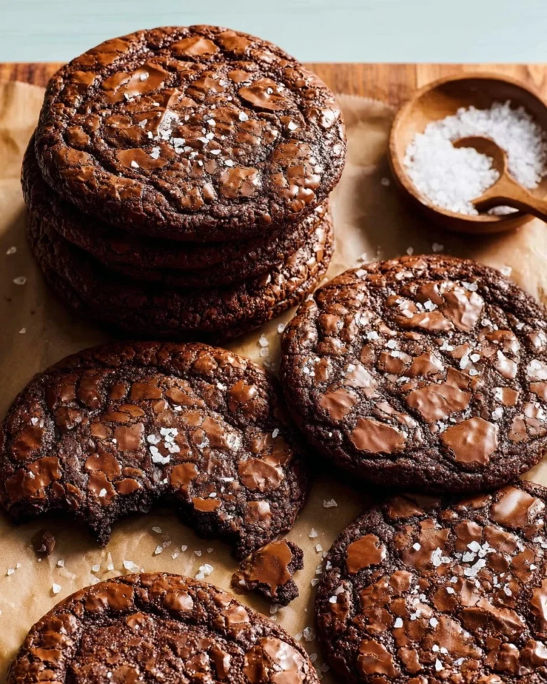 Chewy Crinkle Top Brownie Cookies 4 Chewy-Crinkle-Top-Brownie-Cookies-Recipe