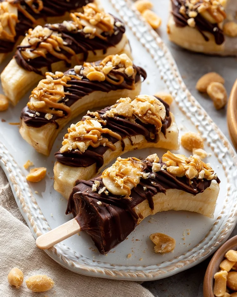 Frozen Chocolate Peanut Butter Banana Bites 2 Frozen-Chocolate-Peanut-Butter-Banana-Bites-Recipe