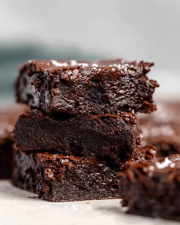 Fudgy Vegan Brownies (Applesauce Brownies) 8 Fudgy-Vegan-Brownies-Applesauce-Brownies-Recipe
