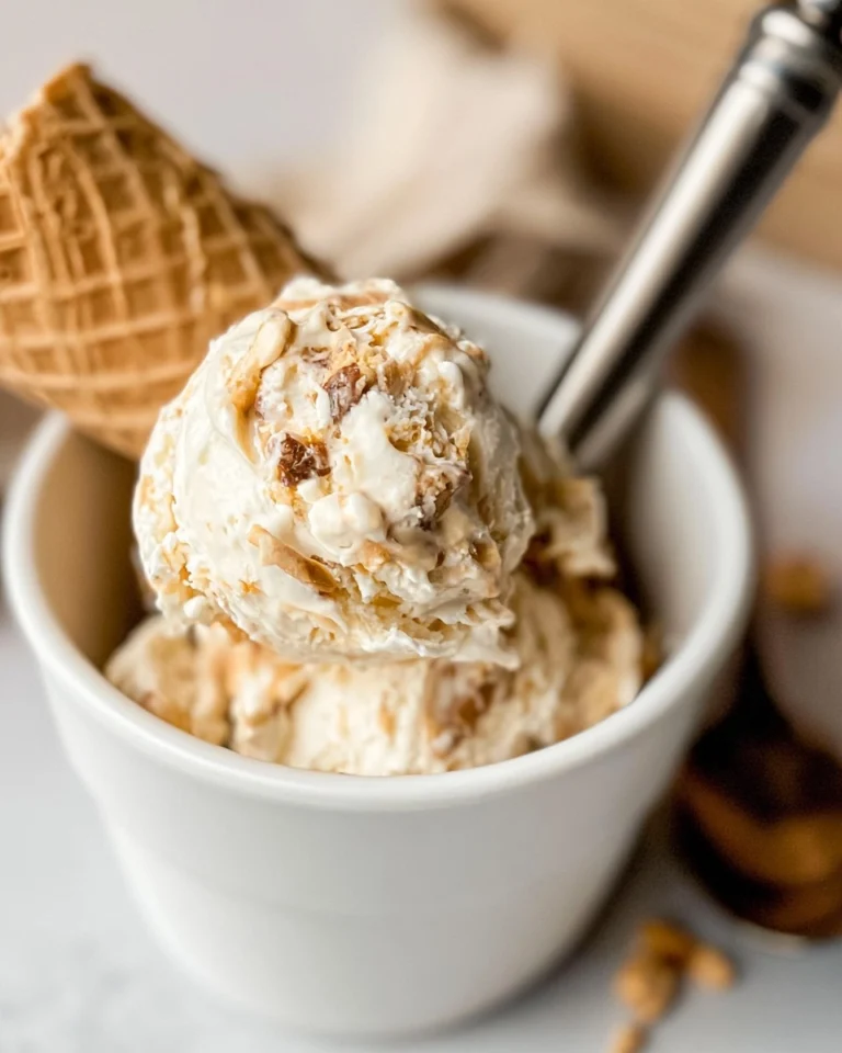 Peanut Butter Ripple Ice Cream (No Churn) 1 Peanut-Butter-Ripple-Ice-Cream-No-Churn-Recipe