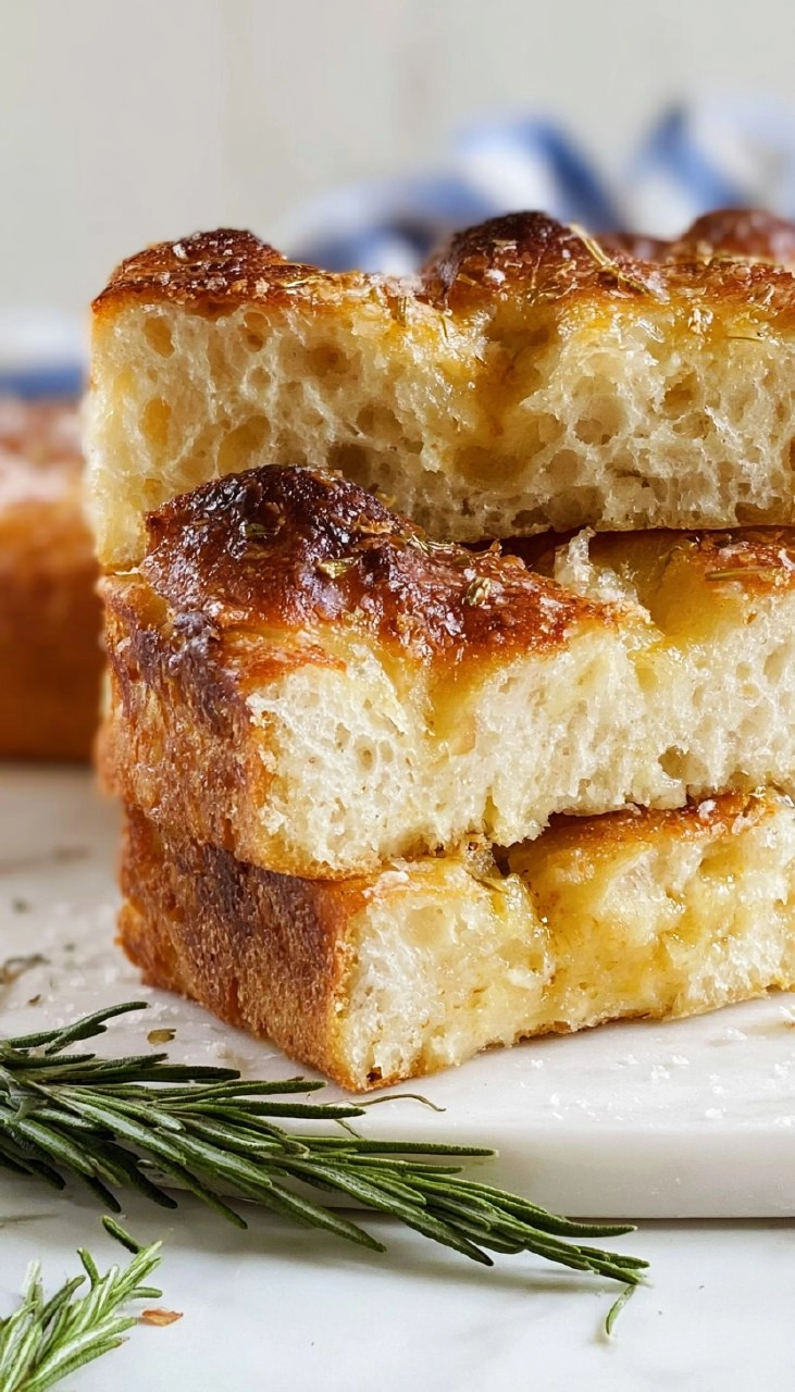 Rosemary Parmesan Focaccia Bread